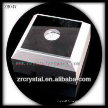 Square Plastic LED Light Base for Crystal